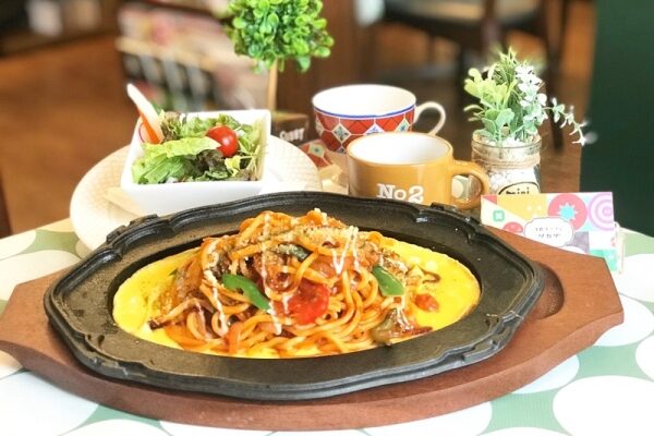 鉄板焼きナポリタンセット