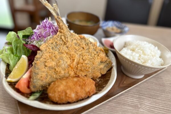 【長崎県産】大判真あじフライと蟹クリームコロッケセット