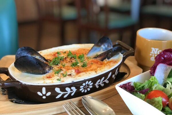 冬季限定　たっぷり魚介のシーフードドリア