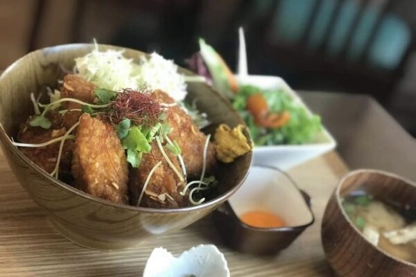 新潟風　ブナ豚のたれかつ丼